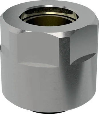Produktbild von Geberit GE Mapress, Klemmverschraubung, Eurokonus, d15mm, G3/4, 1 Stk.