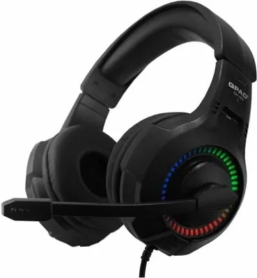 Image de Qpad 9J.H3593.H25 QPAD Gaming Headset Stereo QH-25 RGB 7.1 USB schwarz