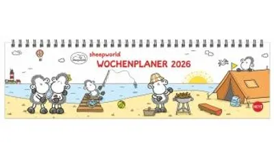 Zdjęcie produktu dla tygodniowy planer sheepworld 2026