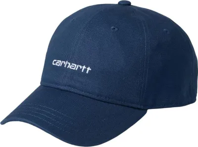 Produktbild von Carhartt WIP Canvas Script Cap Elder / White .