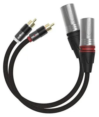 Productafbeelding van RCA naar XLR Adapter 0,2 m voor Audio Overdracht