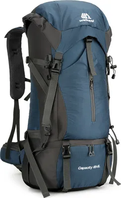 Produktbild von 70L turistický batoh Vodoodpudivý batoh pro lezení a kempování Cestovní batoh s pláštěnkou