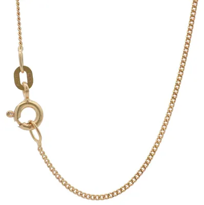 Produktbild von Goldkette Panzerkette Halskette Breite 1,1 mm 38 cm 585-14 Karat Gold