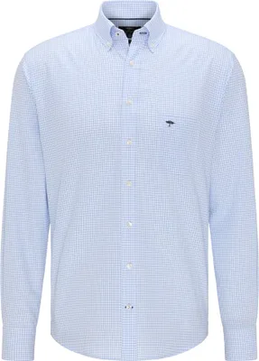 Produktbild von Fynch Hatton 10005500 Langarmhemd Blau XL Mann Blau XL