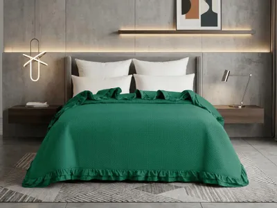 Obrázek produktu pro Přehoz na postel MONTEGO, zelený Rozměr: 170 x 210 cm
