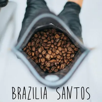 Produktbild von NOVA ERA Aromatisierter Premium Kaffee gemahlen 100 g | viele Sorten – für alle Kaffeemaschinen, Lose Kaffee BRAZILIA SANTOS