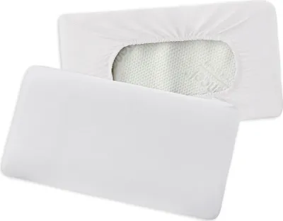 Produktbild von Traumschlaf Premium Interlock Jersey Universal Bezug für Nackenstützkissen ca. 40x60 cm - 40x80 cm weiss