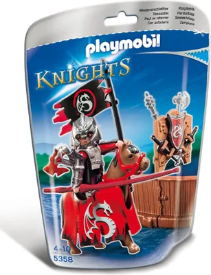 Produktbild von PLAYMOBIL 5358 - Turnierkämpfer Drachen-Clan