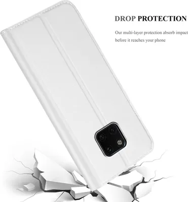 Zdjęcie produktu dla Cadorabo DE-153553, Huawei, Huawei MATE 20 PRO, Srebrny