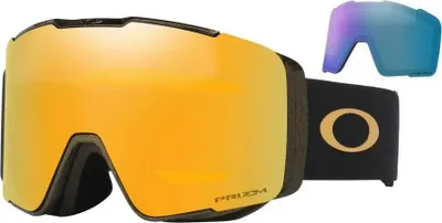 Produktbild von Oakley Goggles Line Miner Pro L Skibrille Gelb,Schwarz Prizm 24K & Prizm Iced/CAT3+CAT3 Gelb,Schwarz Prizm 24K & Prizm Iced/CAT3+CAT3