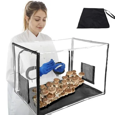 Obrázok produktu pre Kultivačná skrinka pre huby s dvoma otvormi pre vetranie