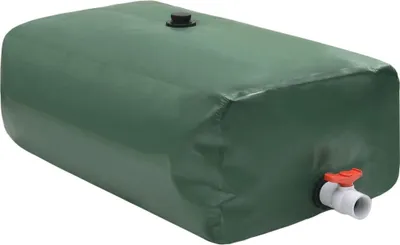 Produktbild von Möbel Wassertank mit Wasserhahn Faltbar 1000 L PVC - Regentonnen 156328