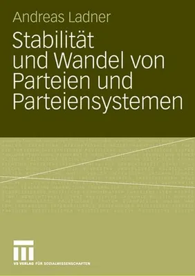 Immagine prodotto di Stabilität und Wandel von Parteien und Parteiensystemen