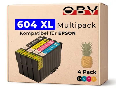 Produktbild von Kompatible Druckerpatronen 604XL für Epson, 4er Set