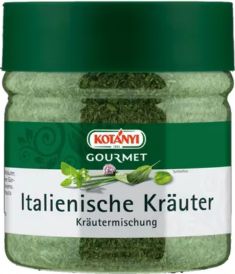 Produktbild von Kotanyi Kräuter italienisch Oregano über Rosmarin bis Thymian 63g