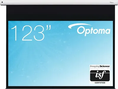 Produktbild von Optoma DE-1123EGA elektrische Leinwand 123'' (312,4cm) Bildformat 16:10