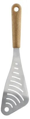 Produktbild von GastroMax Pfannenwender geschlitzt  holzfarbiger Griff