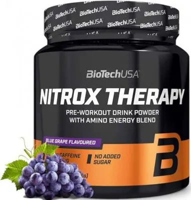 Produktbild von BioTech USA Nitrox-Therapie 340 g Traubengeschmack