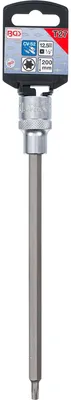 Zdjęcie produktu dla BGS technic Bit Socket, Stal chromowo-wanadowa, 132 mm, 200 mm, 132 g