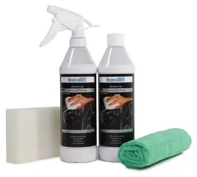 Produktbild von 1l Kunststoffpflege Cockpitspray Cockpitpflege Kunststoff Autopflege KU Set