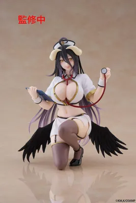 Produktbild von Overlord PVC Statue Desktop Cute Figure Albedo Nurse Ver. Renewal 13 cm