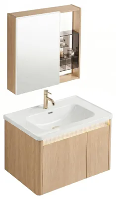 Immagine prodotto di Rea Set Di Mobili Da Bagno Con Lavabo De07-70 Oak 70cm