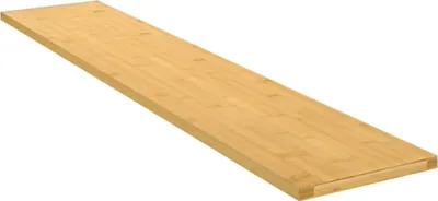 Produktbild von Wandregal 100x20x1,5 cm Bambus