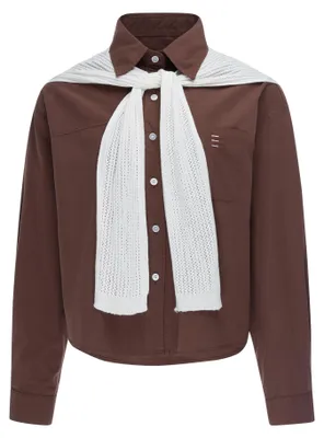 Image de Chemise pour femmes TEYLON - rouge, taille M