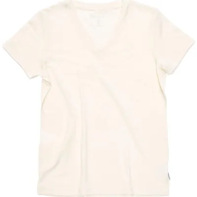 Produktbild von Devold Of Norway Premium V-neck Kurzarm-t-shirt Weiß L Frau Weiß L