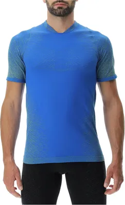 Produktbild von UYN Running Exceleration Laufshirt Herren lapis/lime S