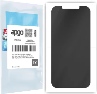 Produktbild von apgo Schutzfolie für Apple iPhone 12 Pro Max Anti-Spy, Blickschutzfolie, Privacy, Hydrogel Displayschutzfolie, mit Positionierhilfe [Privacy, Matt, Anti-Fingerprint]