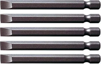 Zdjęcie produktu dla KS TOOLS 1/4" bit szczelinowy, 75 mm, 6 mm ( 911.7536 )