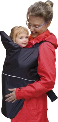 Produktbild von Luna Regencape für Babydrager - Wasserbeständigkeit und Komfort für dein Kleines