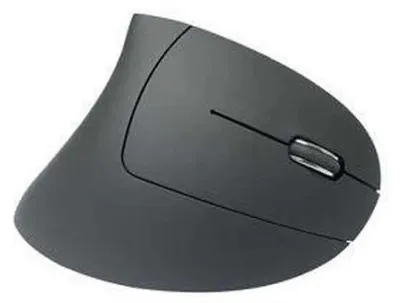 Produktbild von MediaRange Maus Wireless ergonomische Rechtshänder, schwarz