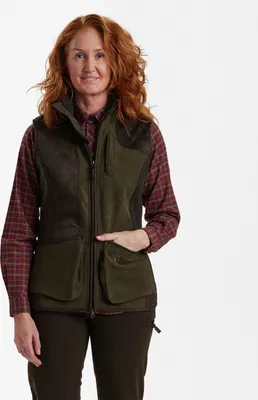 Produktbild von Deerhunter Lady Pam Shooting Weste, Schießweste, Farbe:Graphite Green Melange, Größe:46