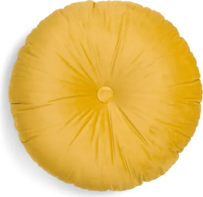 Produktbild von Essenza Kissen Naina  Farbe Mustard Größe 40 Round