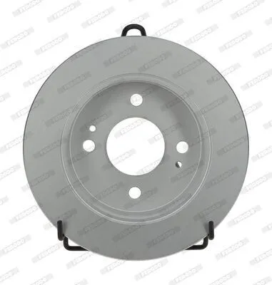 Image de 2 disques de frein FERODO, référence DDF2655C, pour HYUNDAI i10 (IA), i10 III (AC3 AI3), épaisseur 9 mm