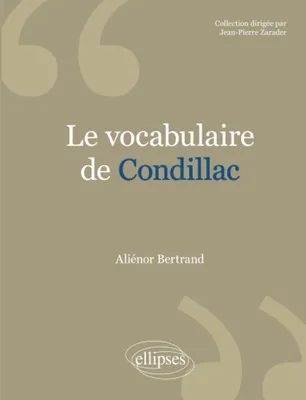 Produktbild von vocabulaire de Condillac (Le)