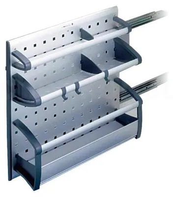 Produktbild von Hailo Auszug 3903001 Combi Vario Seitenwandauszug 3-etagig m Cliphaken
