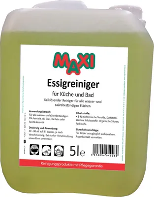 Produktbild von MAXI 04908 Essigreiniger - 5 Liter