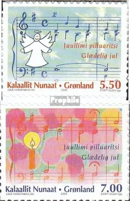 Produktbild von Briefmarken Dänemark - Grönland 2006 Mi 477-478 (kompl.Ausg.) gestempelt Weihnachten