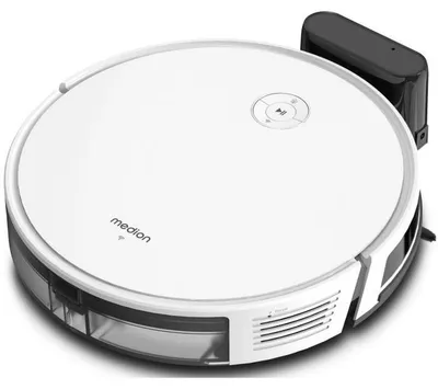Zdjęcie produktu dla Odkurzacz-robot MEDION z inteligentną nawigacją S35 (aplikacja i sterowanie głosowe, siła ssania 4000 Pa, nawigacja żyroskopowa w systematycznych liniach S, wykrywanie dywanów, czujniki ścienne)