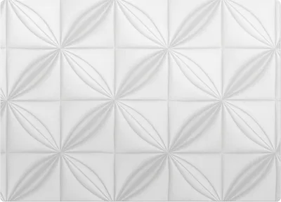Produktbild von Geometrisches Relief – Bodenschutzmatte – Rutschfest – Schutzmatte für Büro – Vinylmatte – Stuhlunterlage  – 140 x 100 cm