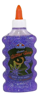 Produktbild von Elmers Glitzerkleber Violett 177ml