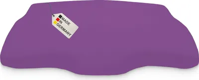Produktbild von Kissenbezug für Derila Memory Foam Kissen : Farbe - Lila, Größe - Kingsize (34 x 60 cm)