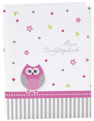 Produktbild von Goldbuch 11328 Babytagebuch Babyworld Eule - rosa, 21 x 28 cm