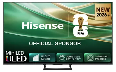 Immagine prodotto di Hisense 55Q8S 139,7 cm (55") 4K Ultra HD Smart TV Wi-Fi Nero