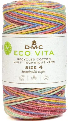 Produktbild von DMC Eco Vita 4 Multi-Technique – Recycelte Baumwolle (250 g), - (Farbe 106)