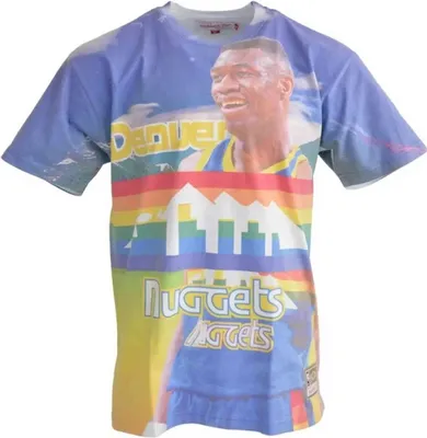 Produktbild von T-Shirt Mitchell & Ness BMTRKT18007-DNUROYADMO für Herren