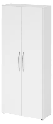Produktbild von bümö basic Aktenschrank - 5 Ordnerhöhen - Nachbildung: Weiß